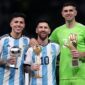 Lionel Messi, melhor jogador jovem: Enzo Fernandez e melhor goleiro: Martínez