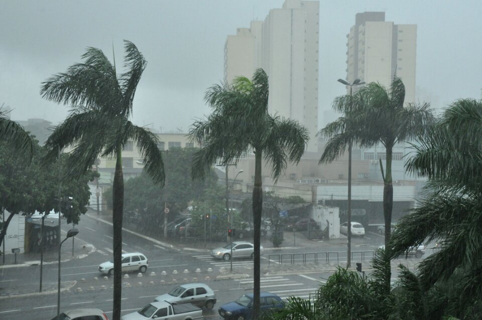 Chuvas estão previstas para Goiânia | Foto: divulgação/Cimehgo