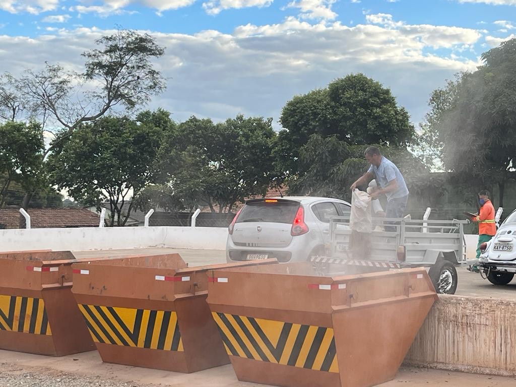 Ecopontos em Goiânia | Foto: divulgação/Francis Maia/Comurg