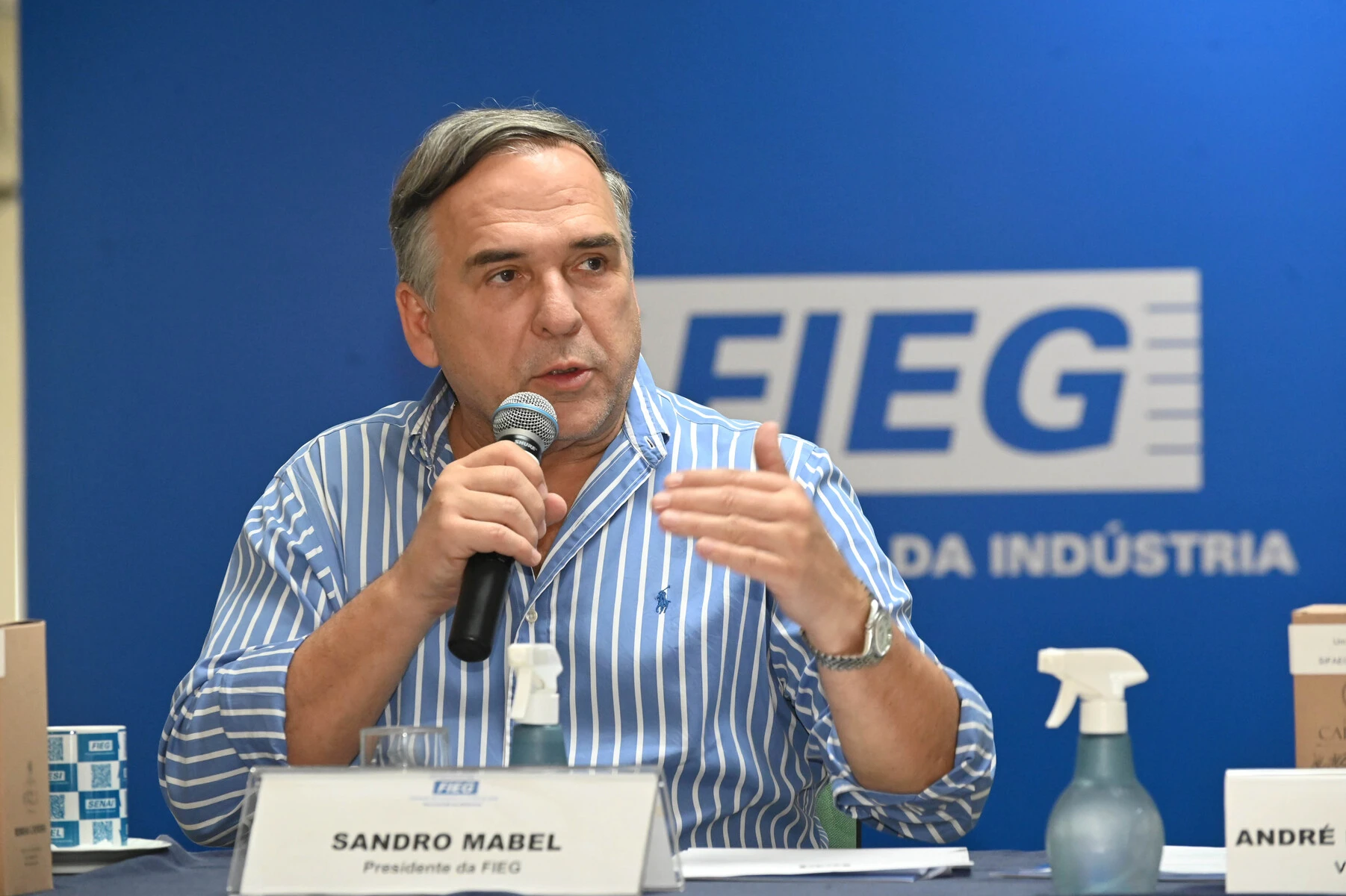 Sandro Mabel é presidente da Fieg | Foto: divulgação/Fieg