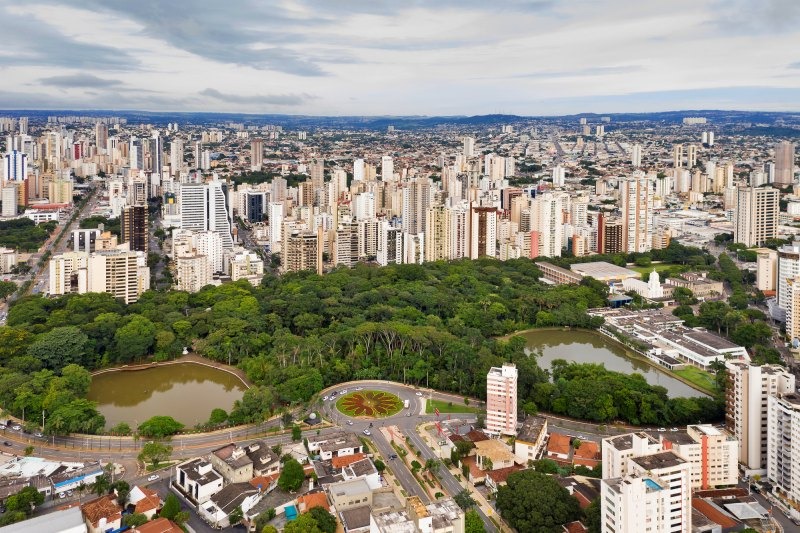 Vista da cidade de Goiânia. | Foto: Divulgação.