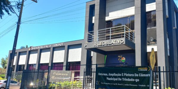Sede da Câmara de Trindade | Foto: divulgação