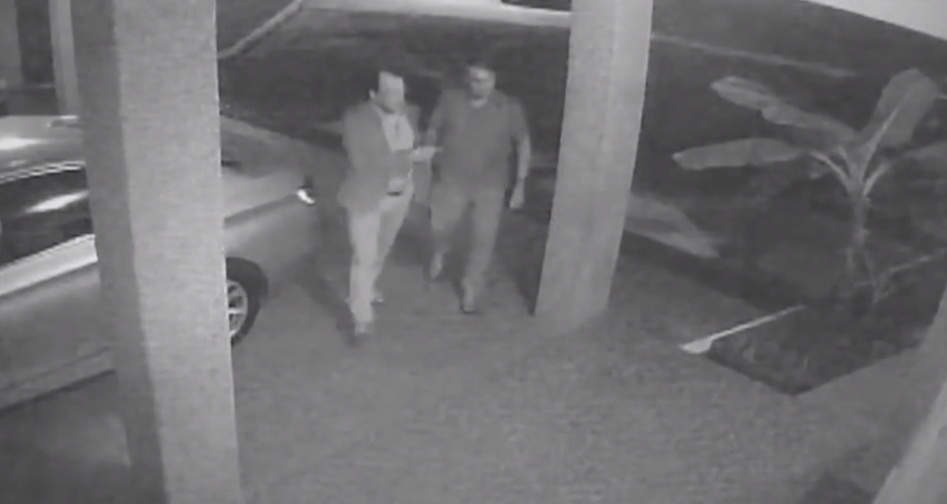 Presidente Bolsonaro em embaixada da Hungria | Foto: print de vídeo
