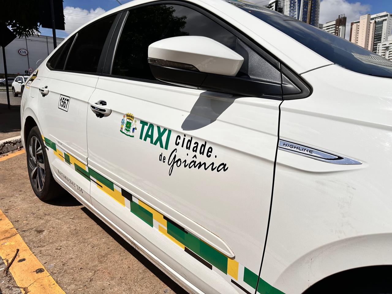 Serviços de táxis em Goiânia | Foto: divulgação/SMM