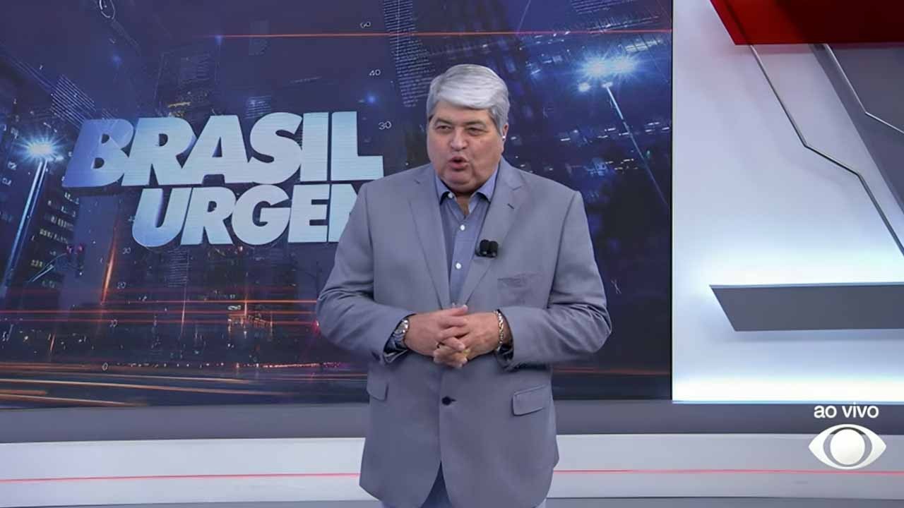 Datena deixa o telejornal policial da Band após disputar prefeitura de São Paulo | Foto: Reprodução/Band