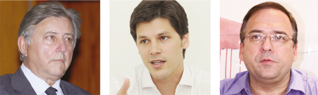Deputado Francisco Gedda: “Júnior Friboi é candidatíssimo” Deputado Daniel Vilela: fragilidade para um embate majoritário Deputado Sandro Mabel: “Quero mexer com isso daí, não”