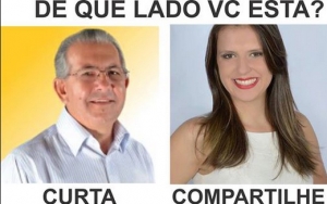 Nas redes sociais, campanha questiona internauta sobre situação na gestão de Bela Vista. Foto: Reprodução/Facebook