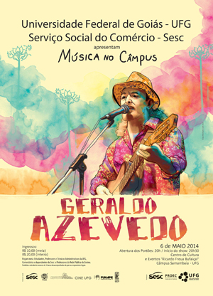 cartaz geraldo azevedo