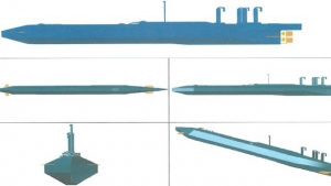 Projeto de submarino semelhante ao que os traficantes pretendiam construir