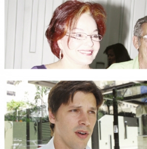 Iris Araújo e Daniel Vilela: guerra para ser o mais bem votado pra deputado | Fotos: Fernando Leite/Jornal Opção