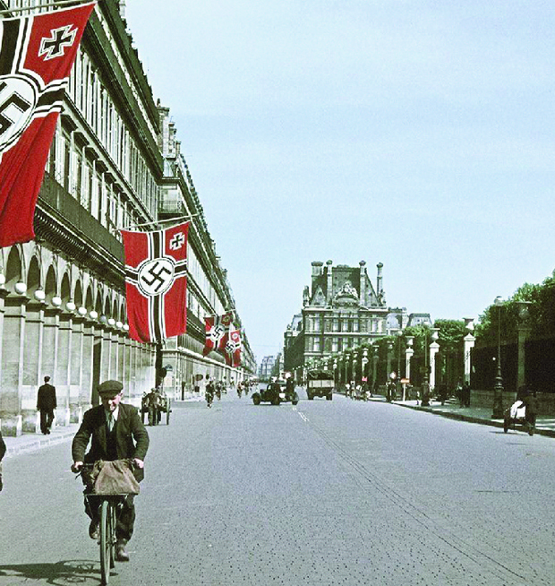 França tomada pela Alemanha nazista durante a Segunda Guerra Mundial. A ocupação durou de maio de 1940 a dezembro de 1944 | Foto: André Zucca