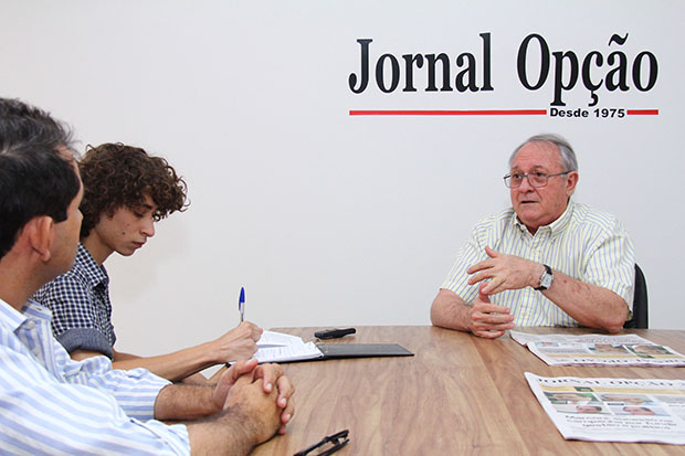 "Nossa função é trazer o agricultou ou o produtor de insumos agrícolas para dentro do Parque" disse|Foto: Fernando Leite/Jornal Opção