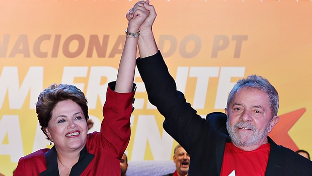 Presidente Dilma Rousseff e Lula: governos do PT pagaram mais de 350 mil reais a jornais inexistentes