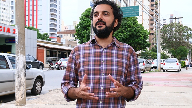 Fernando Chapadeiro: “O carro não pode mais ser a prioridade nas cidades” / Foto: Fernando Leite/Jornal Opção