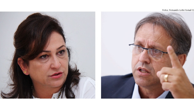 Kátia Abreu e Marcelo Miranda: divergências do início de 2015 parecem não ter sido curadas e disso depende futuro do PMDB | Fotos: Fernando Leite/Jornal Opção