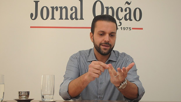 O jovem deputado tucano Alexandre Baldy, por enquanto, é só indefinição | Foto: Renan Accioly