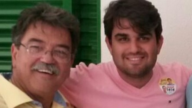 Deputado Júlio da Retífica e o filho, Júlio Melo Júnior | Foto: Facebook