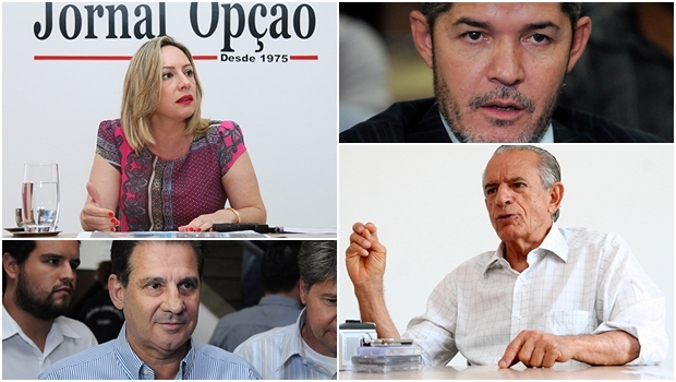 Iris Rezende, Vanderlan Cardoso, Delegado Waldir e Adriana Accorsi: hoje são os favoritos para Goiânia e vai ganhar em 2016 quem conseguir mais fôlego. Isso se não aparecer alguém que sequer está entre os cotados