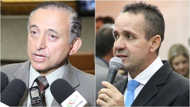 Tucanos Anselmo Pereira (esq) e Geovani Antônio | Alberto Maia/Câmara de Goiânia