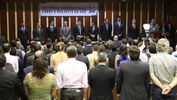 Audiência pública para discutir reajuste UHD