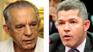Iris Rezende e Waldir Soares: o peemedebista-chefe e o tucano-plebe querem se apropriar do discurso de oposição contundente na capital | Fotos: Fernando Leite/Jornal Opção