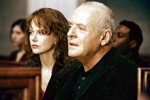 Nicole Kidman no filme Revelações com Anthony Hopkins