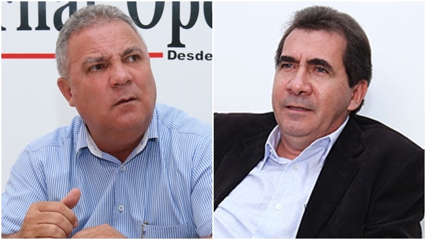 Misael Oliveira e João Gomes, prefeitos de Senador Canedo e Anápolis | Fotos: Jornal Opção
