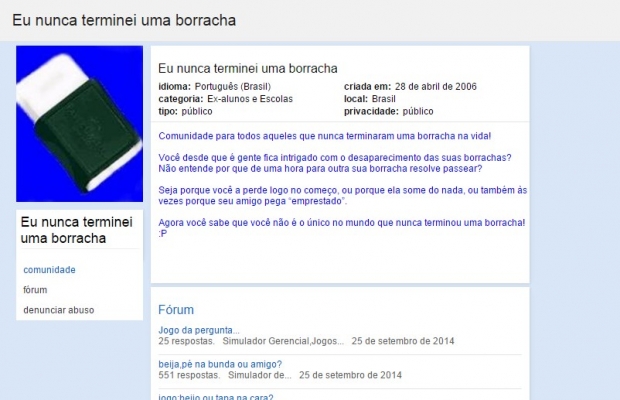 10 comunidades do Orkut que vão te fazer morrer de saudades