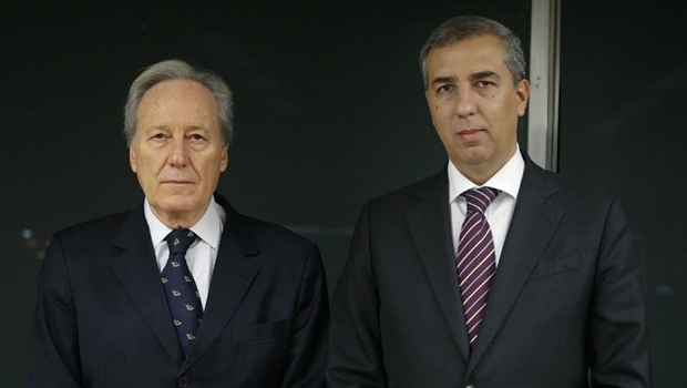 Secretário de Segurança Pública de Goiás, José Eliton, em audiência com o presidente do STFD, Ricardo Lewandowski, em Brasília | Foto: Comunicação Social STF