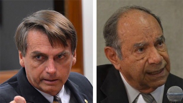 Jair Bolsonaro e Brilhante Ustra: o deputado revisa a história e defende o coronel do Exército, que é apontado como torturador