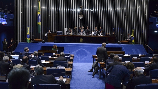 Senado aprova formação da comissão especial do impeachment em votação na tarde desta segunda-feira (25/4) | Foto: Ana Volpe/Agência Senado