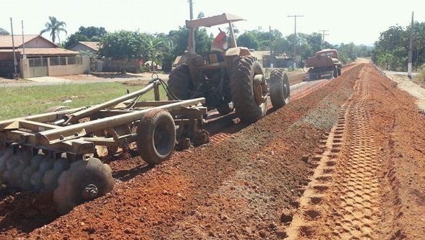 Recuperação do trecho não pavimentado na GO-173, entre Israelândia e Jaupaci | Foto: Comunicação Setorial da Agetop