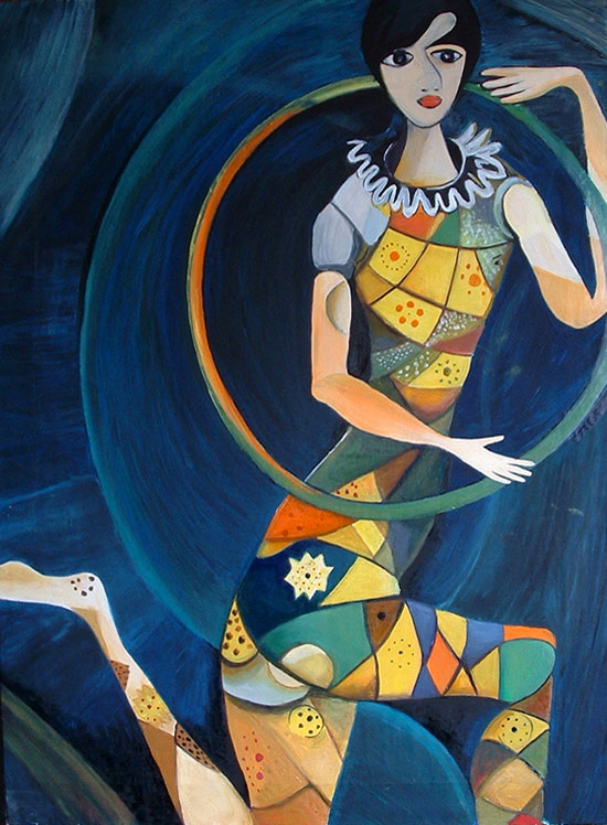 acrobata chagall