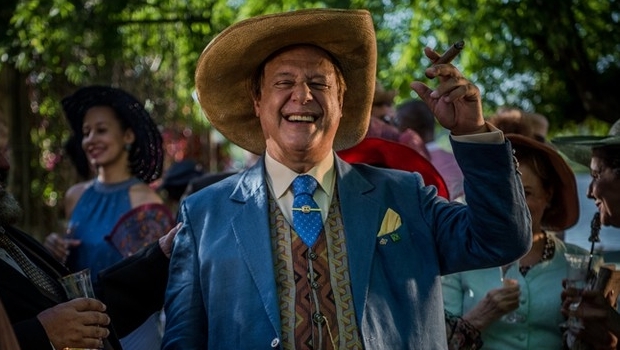 Antônio Fagundes vive o Coronel Saruê, em Velho Chico | Foto: Caiuá Franco / Globo