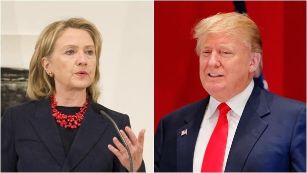 Tudo indica que Hillary e Trump serão mesmo oficializados como candidatos dos seus respectivos partidos | Fotos: US Embassy/ Michael Vadon/ Wikimédia Communs