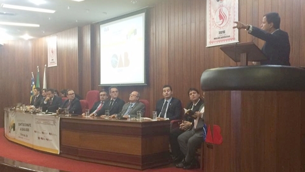 No lançamento do Comitê de Combate ao Caixa 2, o presidente do Conselho Federal da OAB, Cláudio Lamachia, afirmou que a Ordem dá a contribuição para a sociedade brasileira com a criação deste comitê | Foto: Divulgação / Facebook