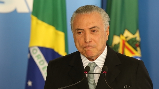 Presidente interino, Michel Temer, durante cerimônia | Foto Lula Marques/Agência PT