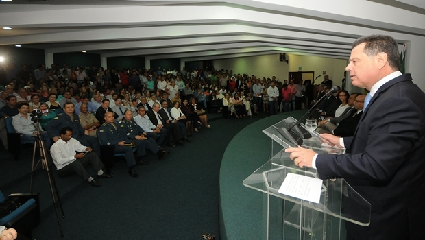 Cerimônia de entrega de certificados no Auditório Mauro Borges | Foto: Lailson Damasio