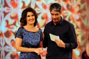Fátima Bernardes e William Bonner | foto de Alex Carvalho