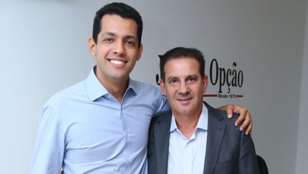 Thiago Albernaz e Vanderlan Cardoso: coligação Uma Nova Goiânia