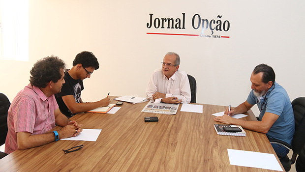 Cientista político Wilson Ferreira da Cunha: “Política eleitoral não é tudo numa sociedade. Quem faz sociedade é a própria sociedade. Os próprios moradores que vão fazer a cidade” | Foto: Fotos: Fernando Leite/Jornal Opção