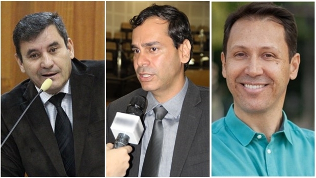 Clécio Alves, Wellignton Peixoto e Andrey Azeredo | Arquivo