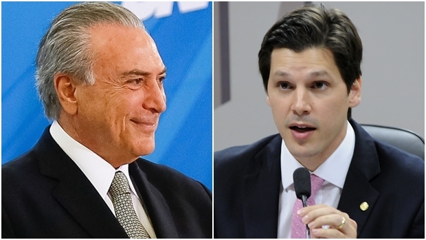 Michel Temer e Daniel Vilela: o presidente deve sancionar projeto do deputado que beneficia empresas de telecomunicações