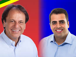 Adib Elias e Gustavo Sebba: o primeiro continua no palanque, o segundo já desceu e diz que quer o bem de Catalão