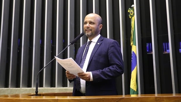 Líder do governo na Câmara, deputado federal Vitor Hugo (PSL) comenta saída de Moro | Foto: Maryanna Oliveira/Câmara dos Deputados