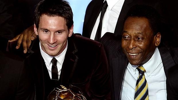 Messi é eleito o melhor jogador de todos os tempos; Pelé aparece