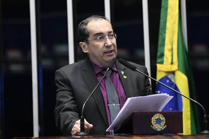 Senador Jorge Kajuru recentemente também acionou a PGR contra o presidente do BC, Roberto Campos Neto, por omissão no garimpo ilegal | Foto: Senado