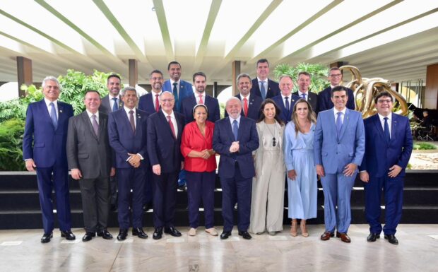 Encontro do presidente com os 27 governadores | Foto: Cristiano Borges/divulgação