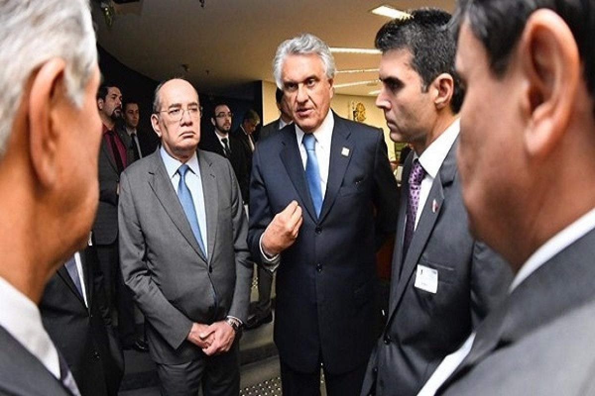 Caiado visita STF e se reúne com ministros | Foto: reprodução