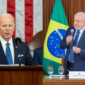 Presidente Lula faz primeira viagem aos EUA na companhia de Janja e comitiva de ministros | Foto: Twitter/arquivos pessoais